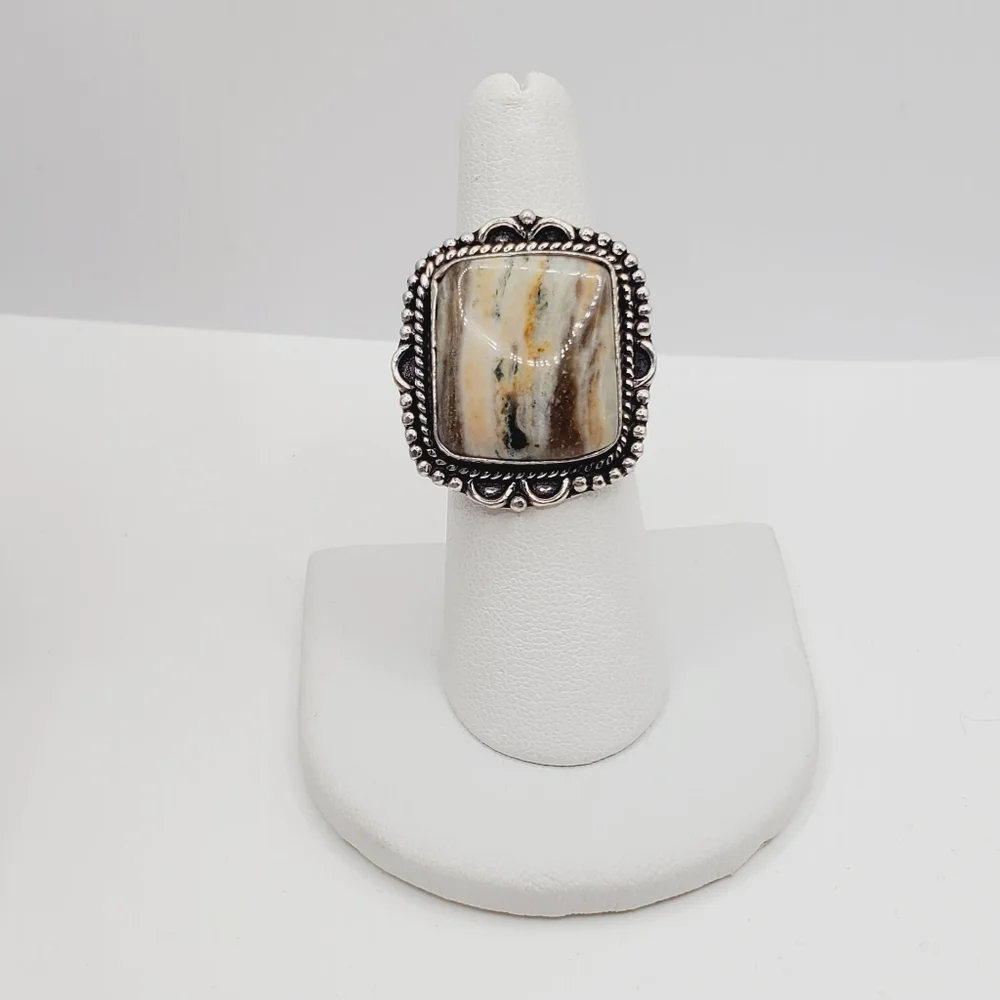 Jasper Statement Ring - Picture 7 of 7